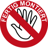 montiert